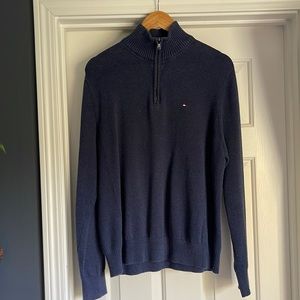 Navy quarter zip